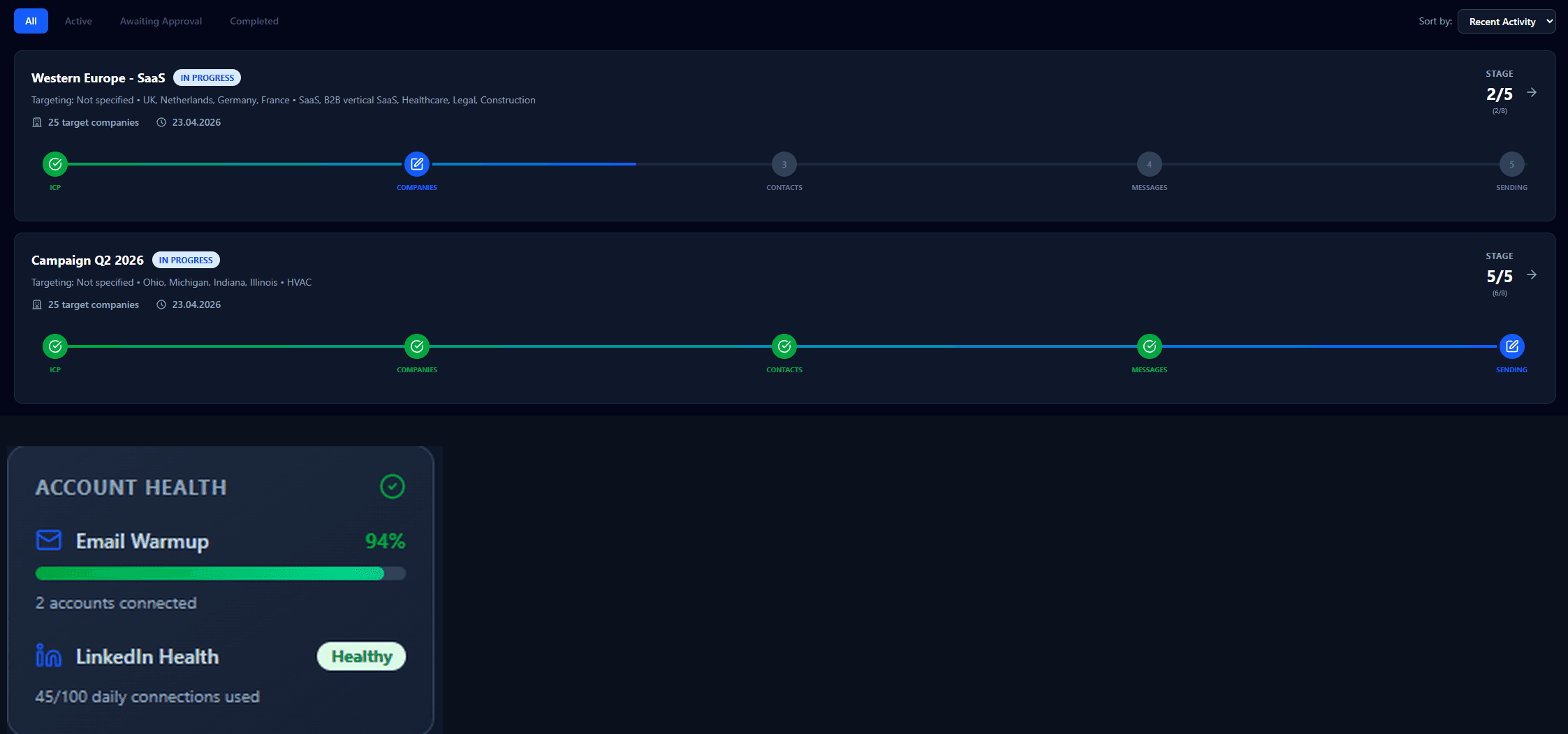 AI Outbound Sales Automation Platform