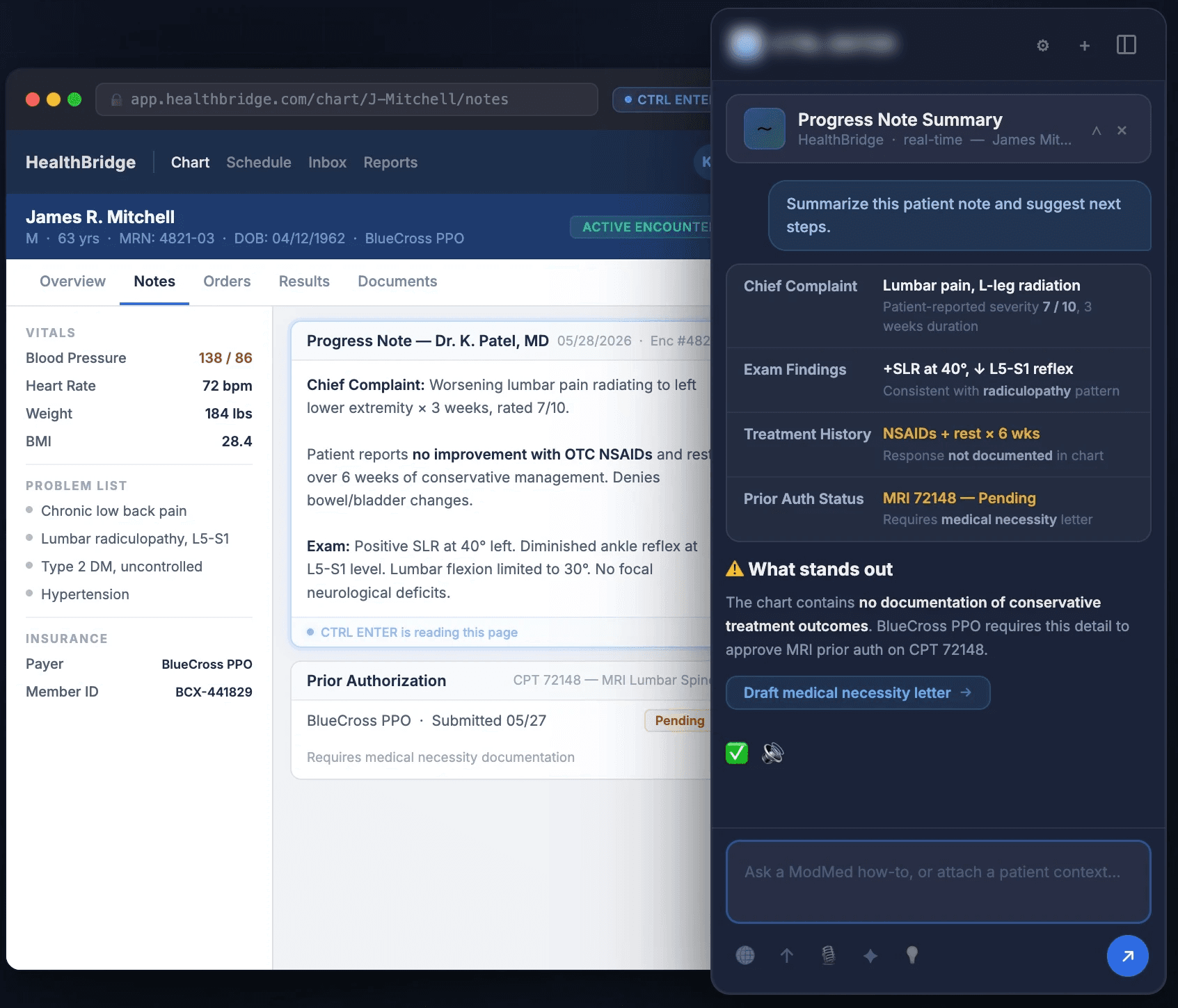 HIPAA-Compliant AI Assistant for Healthcare Staff